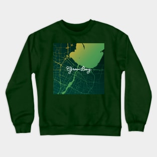 Green Bay Map Crewneck Sweatshirt